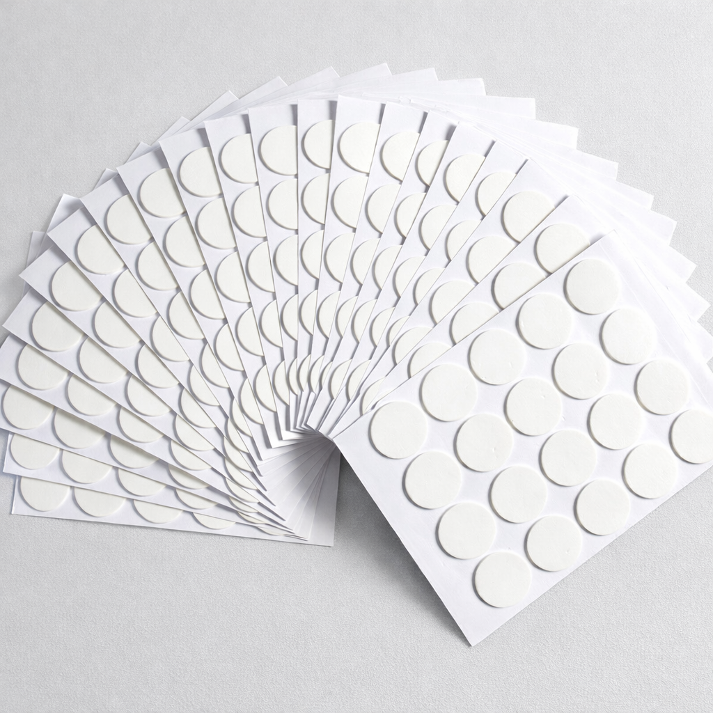 Pastilles autocollantes pour bougies - Plaque de 20 - Ø15 mm