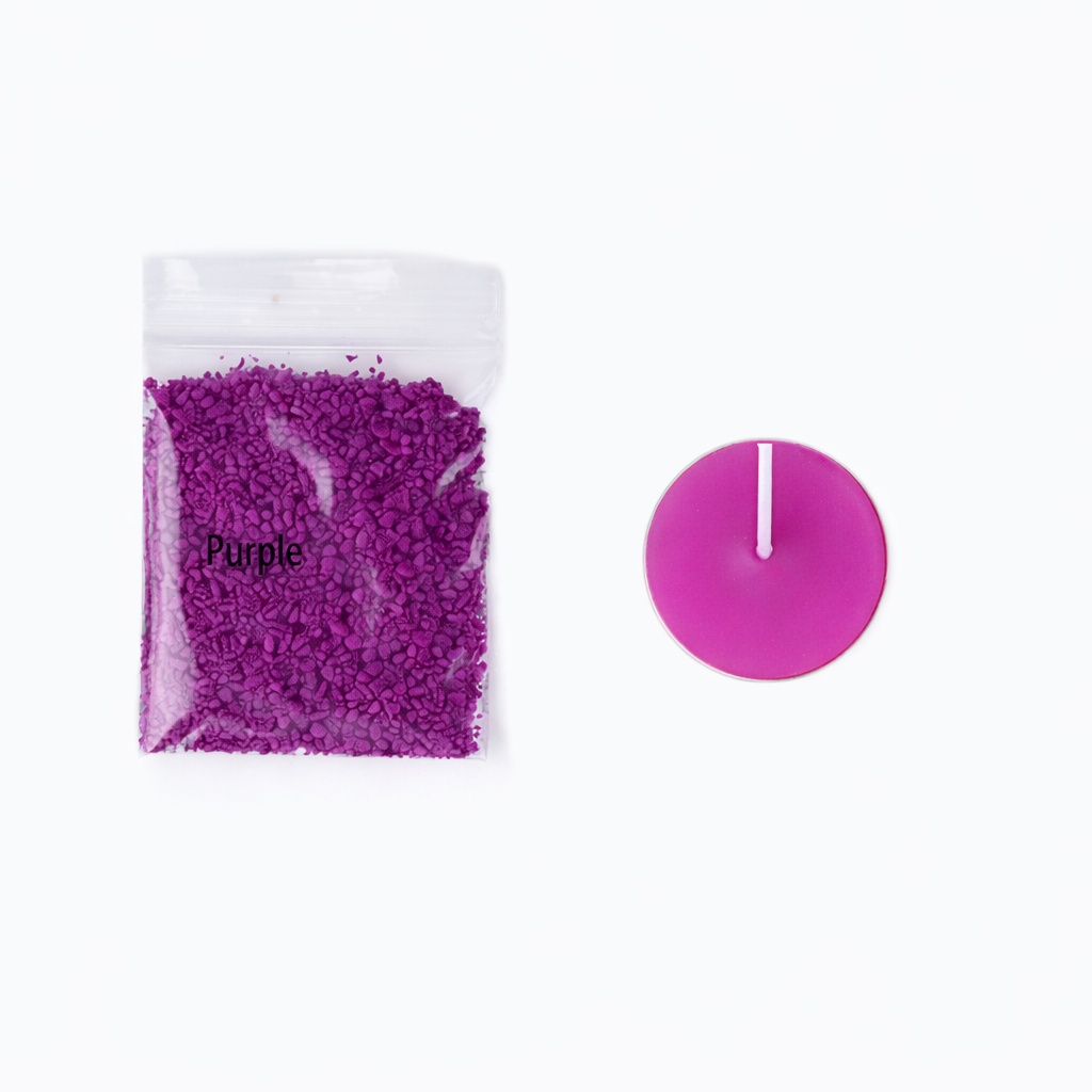 Colorant solide pour bougies - Violet - 10g
