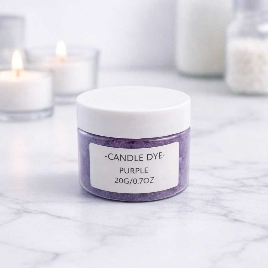 Colorant solide pour bougies - Rose violet - 20g