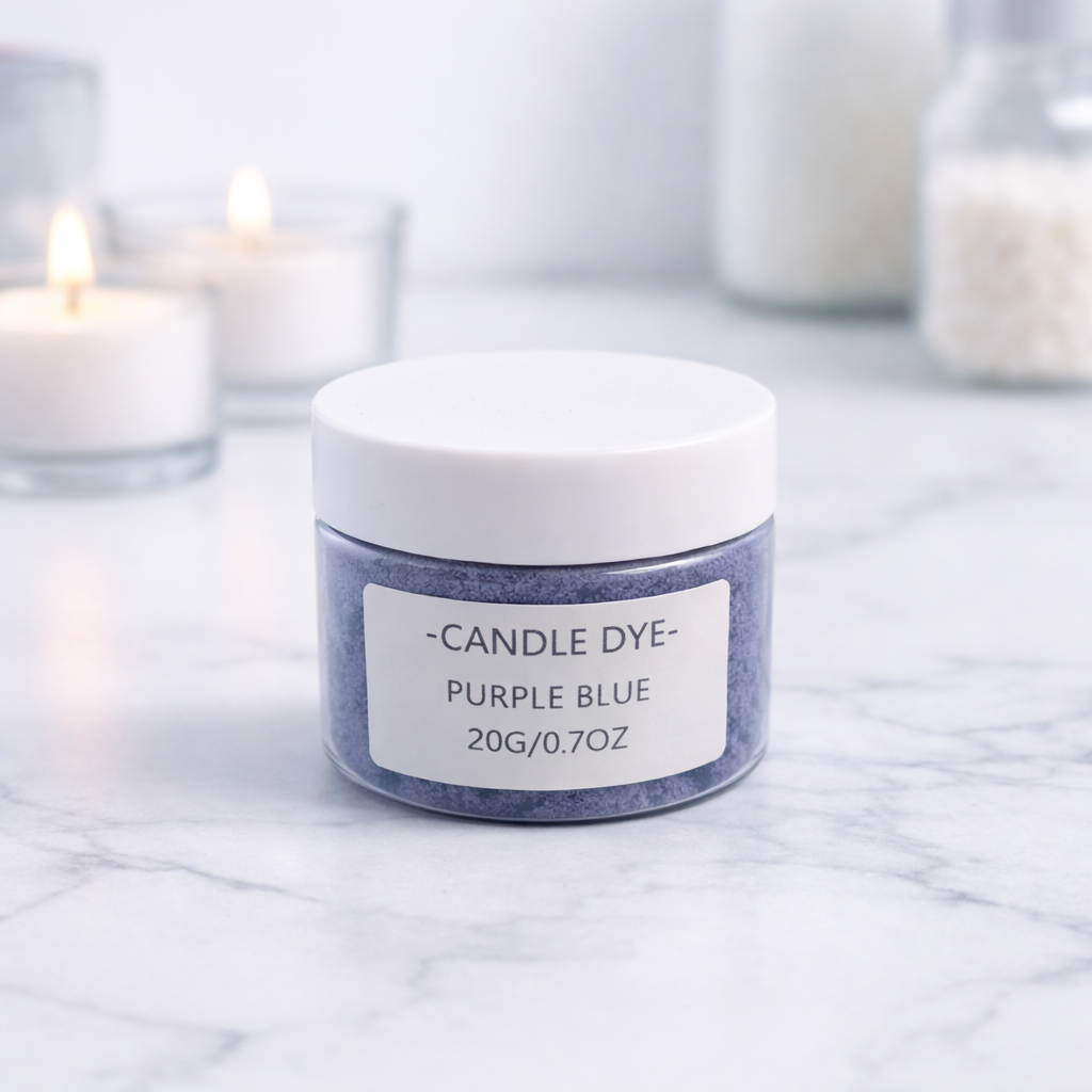 Colorant solide pour bougies - Bleu violet - 20g