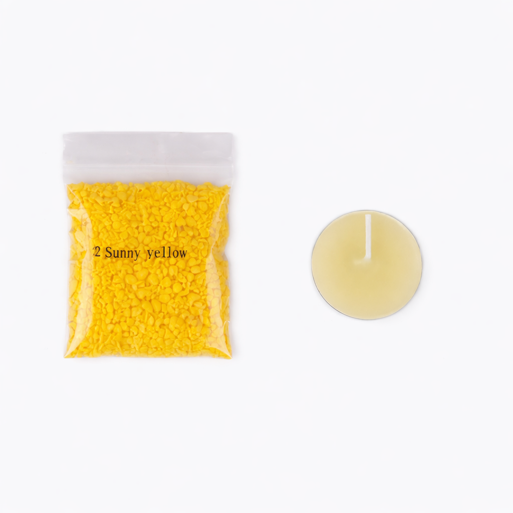 Colorant solide pour bougies - Jaune - 10g