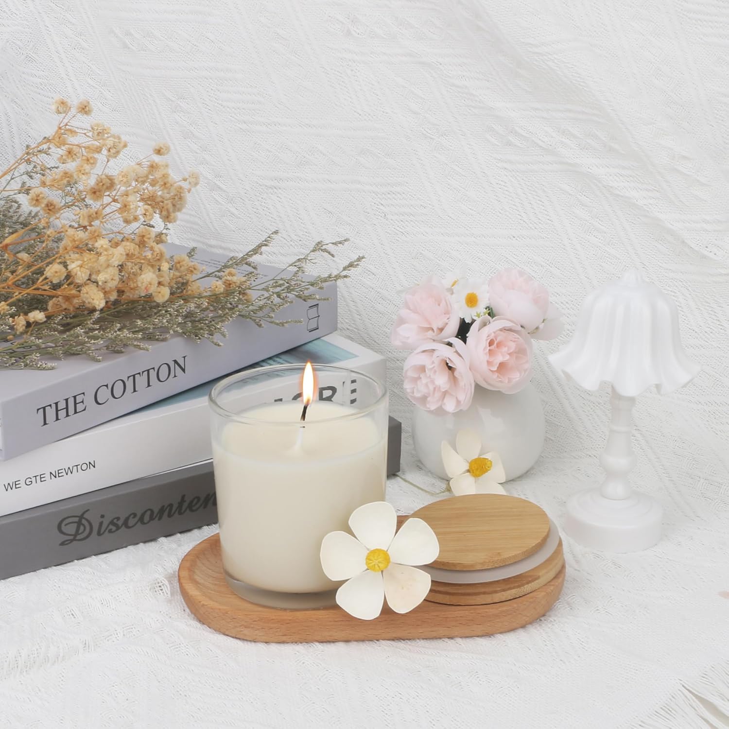 Contenant en verre avec couvercle - 200ml